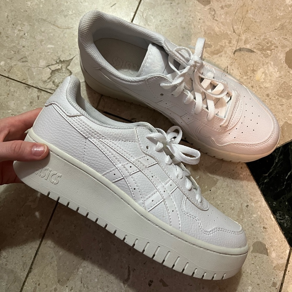 ASICS japan s platform sneakers WHITE 8.5